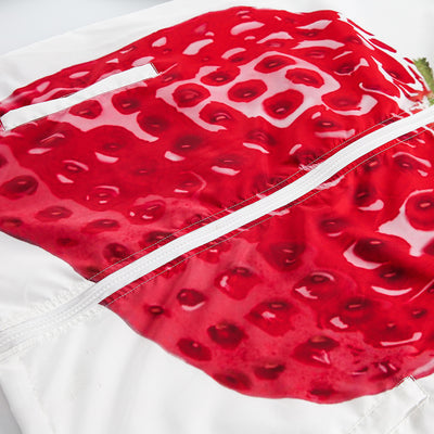 Strawberry Printed Sun Protection Clothing For Men And Women