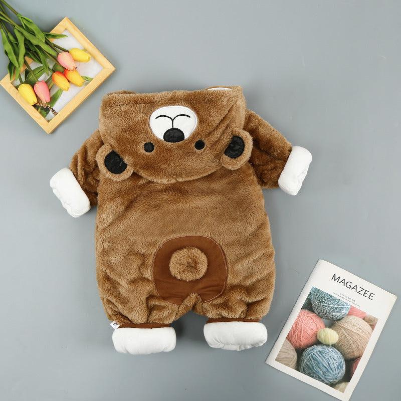 hooded cotton onesie for baby hooded cotton baby onesie brown size 66cm  hooded cotton baby onesie brown size 73cm  hooded cotton baby onesie beige size 80cm  hooded cotton baby onesie beige size 90cm  hooded cotton baby onesie gray size 100cm