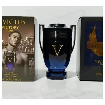 Men's Perfume 100ML 3.4FL.OZ  Woody Aquatic Notes Fresh Ocean Fragrance Spray Parfum Warrior Trophy Perfume Long-lasting Male