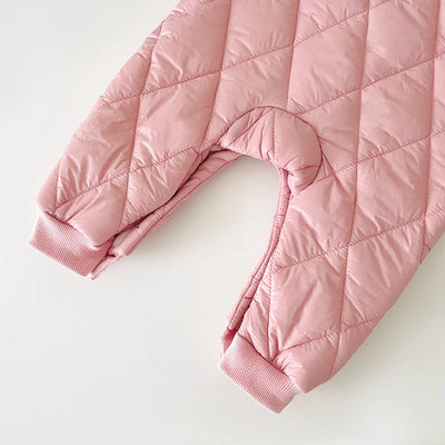 Sanlutoz Fashion Long Sleeve Baby Rompers Thicken Fleece Warm Winter Infants Clothing