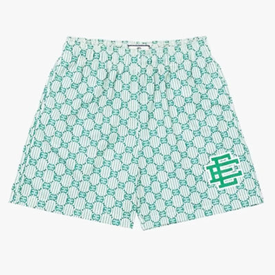 New Summer Eric Emanuel EE Basic Mesh Short Classic Floral Printed Gym Shorts 2025 Men's Gym Basketball Sports Beach Shorts