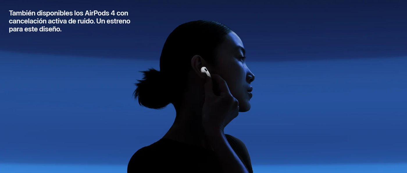 For Apple AirPods 4 (supports active noise cancellation) equipped with MagSafe charging case (USB-C), fourth generation Bluetooh