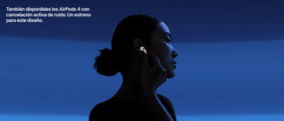 For Apple AirPods 4 (supports active noise cancellation) equipped with MagSafe charging case (USB-C), fourth generation Bluetooh