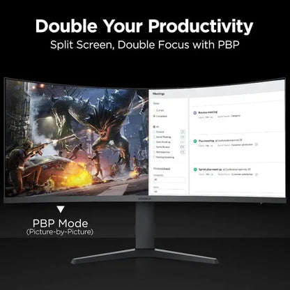 Furniture.Tool 165Hz 1000RPIP/PBP, 34-inch Curved Ultrawide WQHD 3440×1440 Gaming Monitor, 1ms(MPRT), DCI-P3 95% Guaranteed. sof
