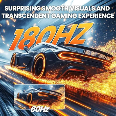 27" Curved Gaming Monitor, 2k QHD(2560*1440P) VA Screen, 1800R, 165Hz/180Hz Computer Moniter, Supports AMD Freesync, 120% s