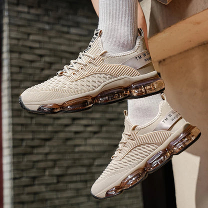 Luxury Men's Sneakers Casual Breathable Trainer Race Fashion Loafers Running Shoes for Male Tenis