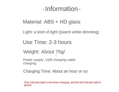 Makeup mirror portable portable small mirror with light led makeup mirror pocket mini handheld luminous folding round mirror