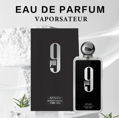 Afnan 9PM Men's cologne spray 100ml Men's cologne perfume travel clothes perfume spray high-end long-lasting perfume gift