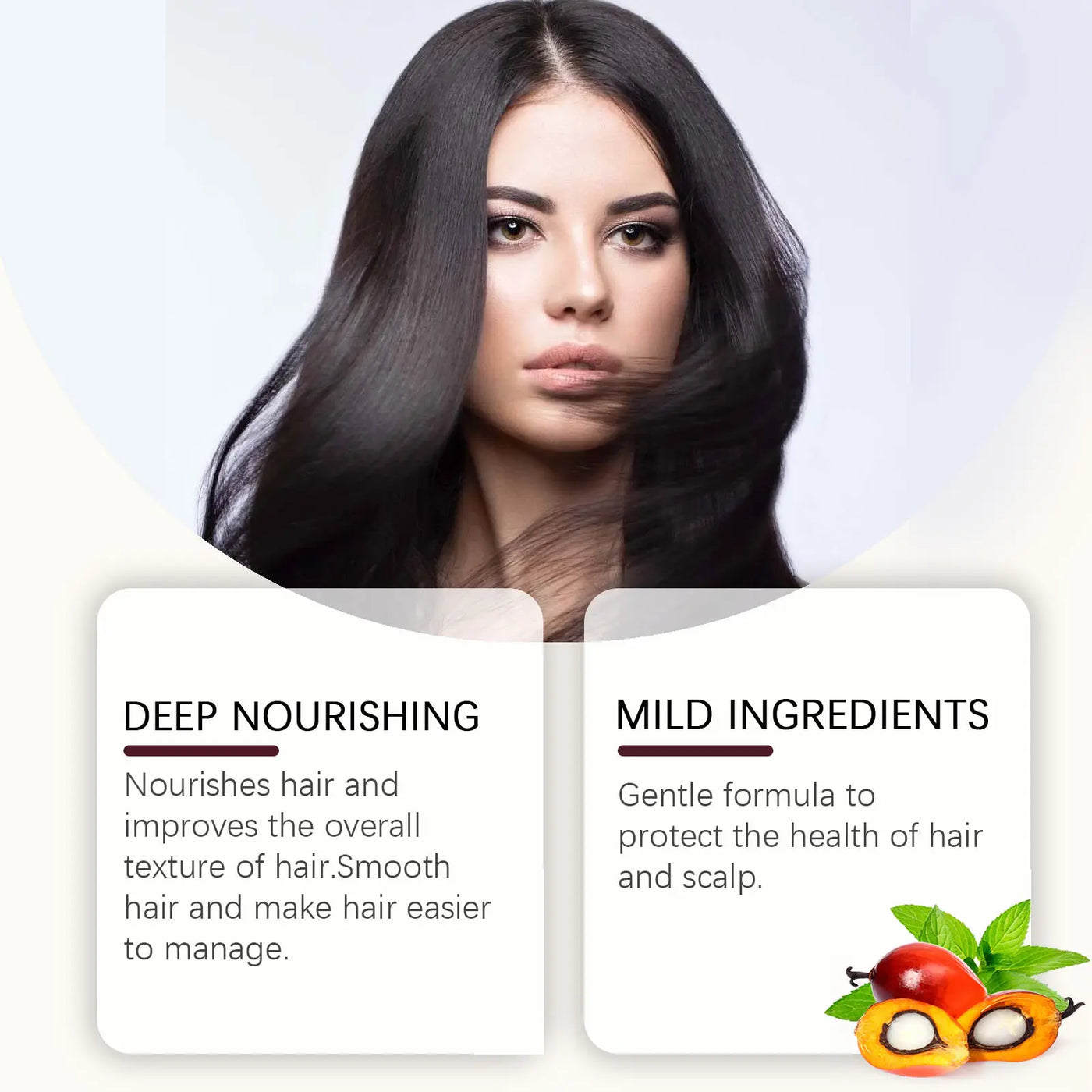 EELHOE  Hair Loss Shampoo & Batana Conditioner Set Strengthening Density Repair Frizz Control Treatment Thinning Damaged Frizzy