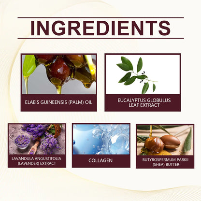 EELHOE  Hair Loss Shampoo & Batana Conditioner Set Strengthening Density Repair Frizz Control Treatment Thinning Damaged Frizzy