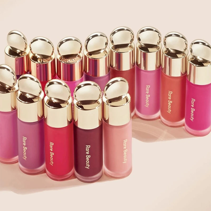 RARE Beauty Liquid Blush Lipstick Grateful Eyes Cheek Blusher Waterproof Mositure Face Contour Shadow LipGloss Plump Makeup