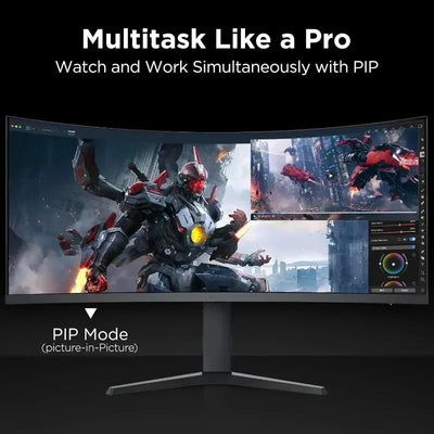 Furniture.Tool 165Hz 1000RPIP/PBP, 34-inch Curved Ultrawide WQHD 3440×1440 Gaming Monitor, 1ms(MPRT), DCI-P3 95% Guaranteed. sof
