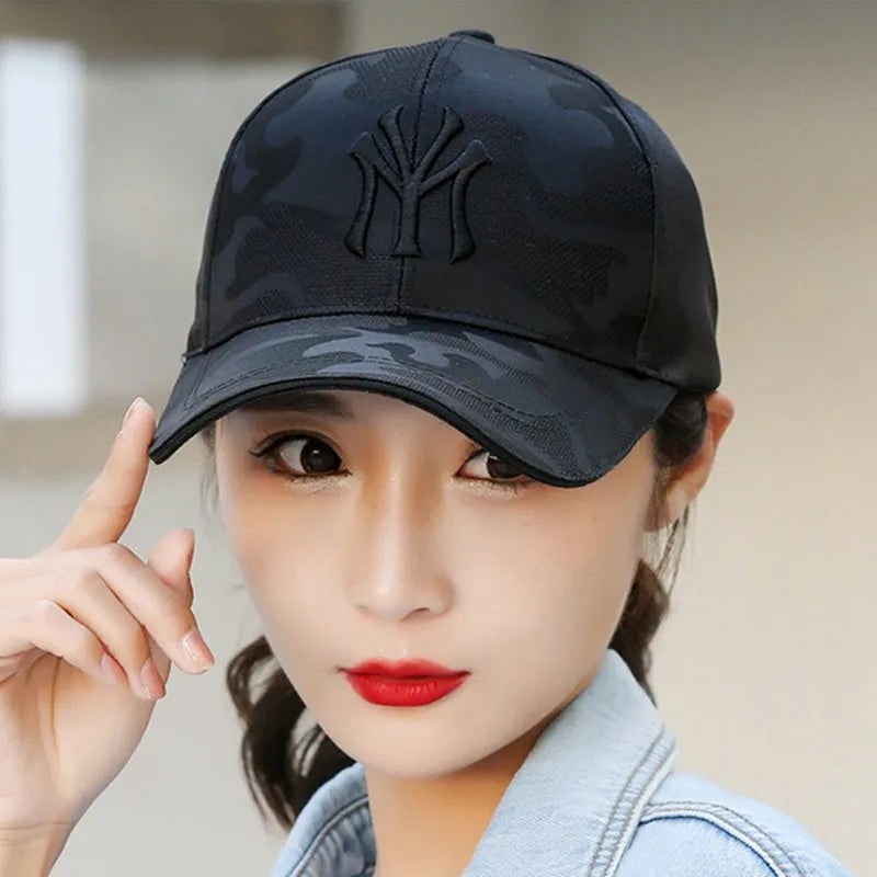 Cool Summer Autumn Women's Baseball Caps Men Male Sun Hat Brand Letter Embroidery Fashion Snapback Trucker Hat for Women 2023