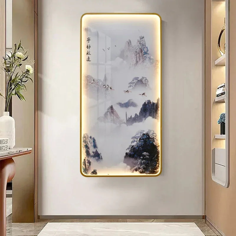 VIOLET Modern Picture Wall Light LED Chinese Creative Simple Mural Sconce Lamp For Home Living Room Study Corridor Decor