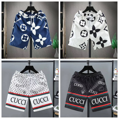 2025 Summer Hot-selling New Fashion Trend 3D Printed Men's Shorts Outdoor Casual Street Breathable Quick-drying Shorts