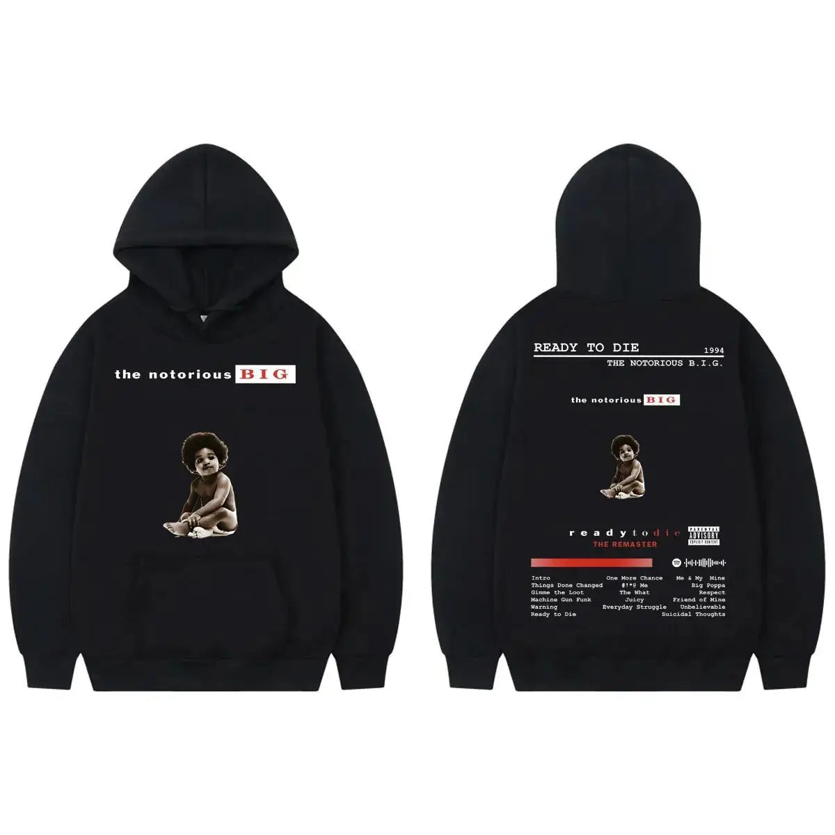 Men's and Women's Fashion Hip-hop Sportswear, Streetwear, Rapper Loose, Comfortable, Pure Cotton Dalian Hoodie, Pullover