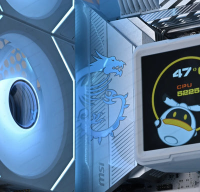 High-End Panoramic Gaming Desktop PC AMD R7 9800X3D RTX 5090 5080 5070 32GB DDR5 2TB NVMe M.2 SSD Win 10