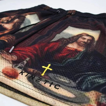 KINETIC Basic Shorts NEW men's casual shorts fitness sports pants summer gymworkout Men Women Classic GYM Mesh Shorts