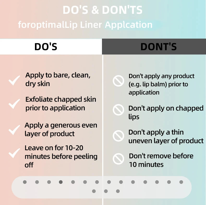 6 Color Waterproof Lip Liner Peel Off Tattoo Lip Gloss Lasting Matte Lip Tint Black Brown Contour Tear-off Makeup Stain Cosmetic