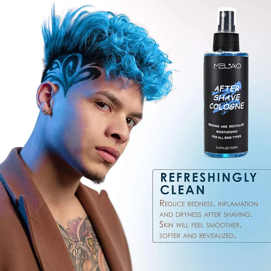 MELAO After Shave Cologne Cool Water After Shave for Ingrown Hairs, Razor Burns and Razor Bumps for Men and Women Soothes