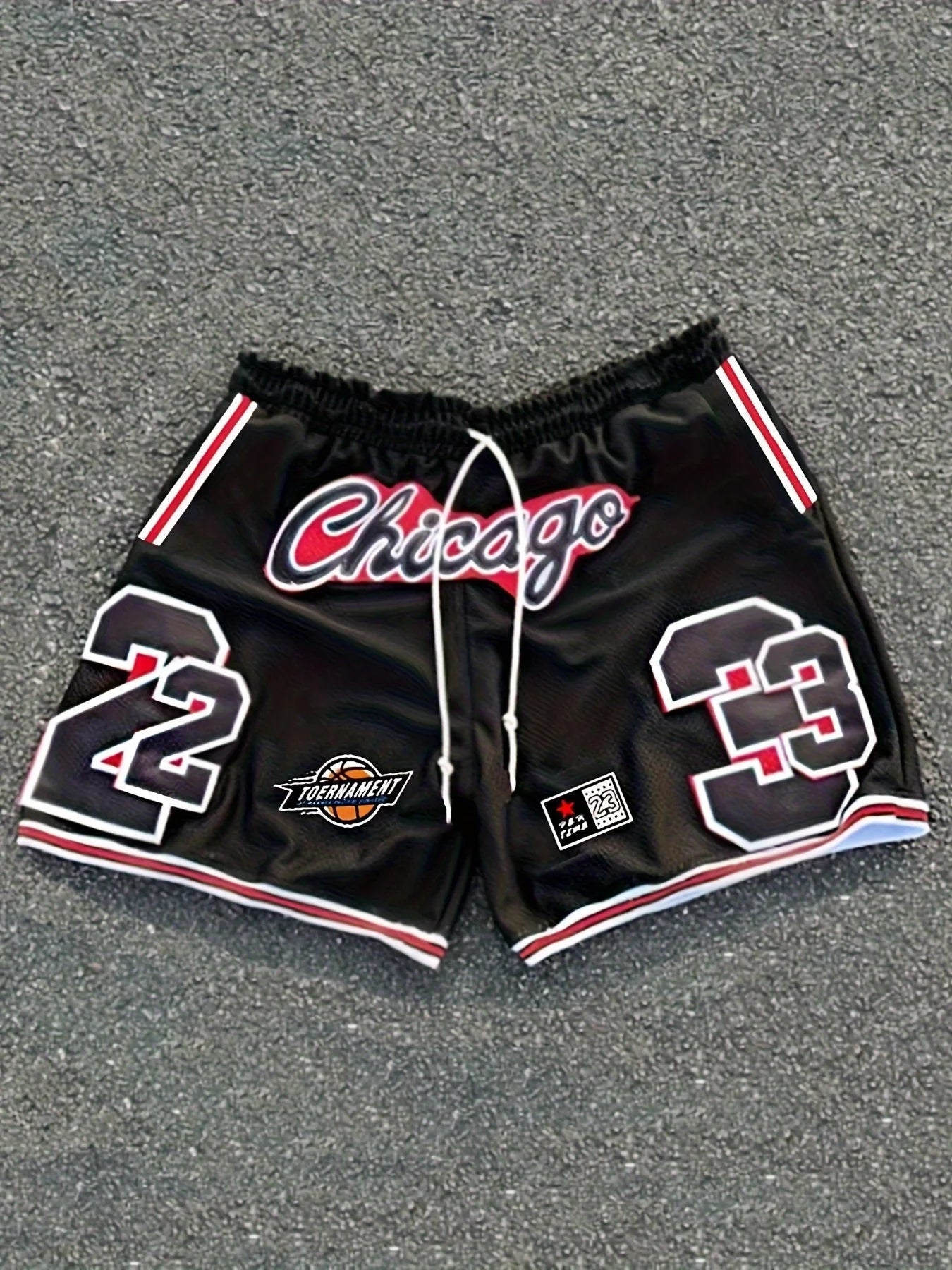 2025 New Men's Fashion Printed Shorts Light Luxury Street Hip Hop Daily Breathable Trend Premium