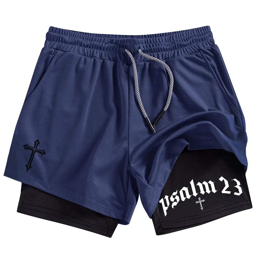 Men Performance Shorts Cross Print Summer Basketball Gym Shorts Summer Sports Fitness Workout Jogging Running Short Pants