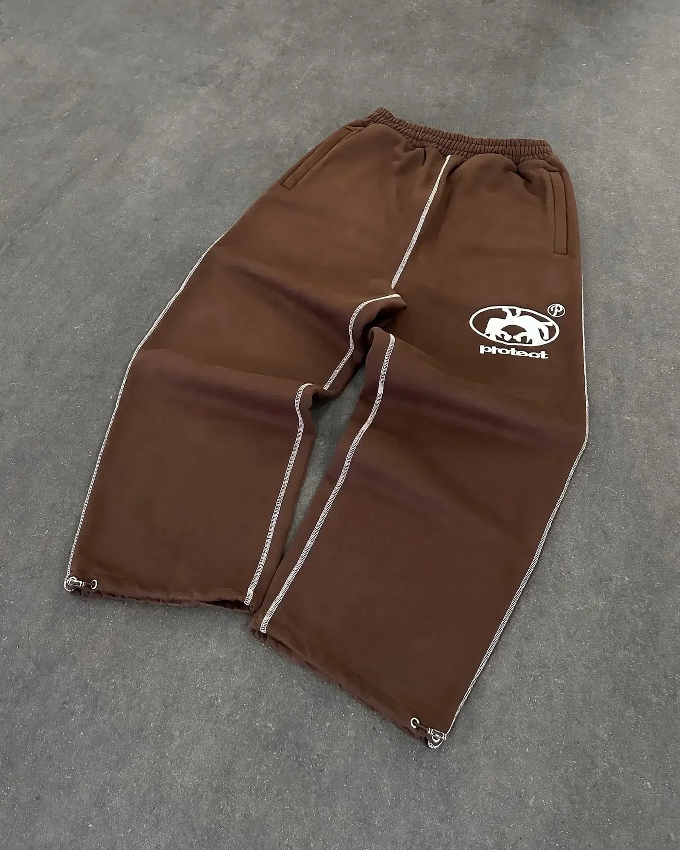 Trendy Two Piece Set Fashion Cartoon Embroidered Loose Sweatpants Men Clothing Y2K Harajuku Hip Hop Casual Quick Drying T shirt