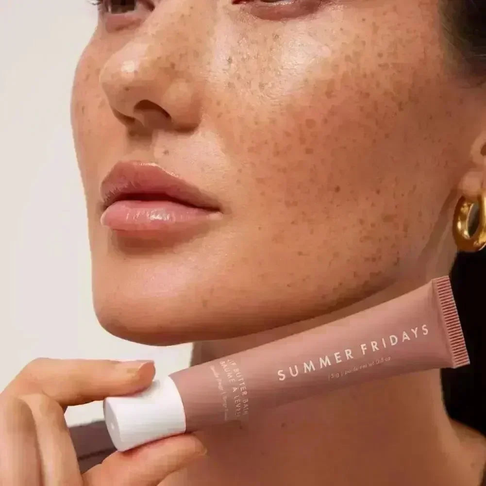 Summer Fridays Lip Balm Moisturizing Mirror Lip Gloss Lip Vanilla Pink Sugar Coffee Cake Smell Lipstick Transparent Oil Makeup