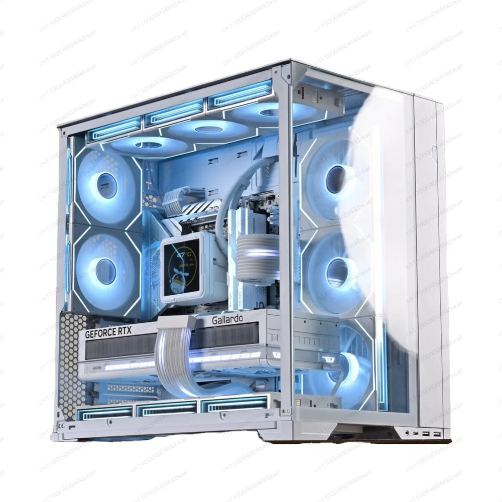 High-End Panoramic Gaming Desktop PC AMD R7 9800X3D RTX 5090 5080 5070 32GB DDR5 2TB NVMe M.2 SSD Win 10