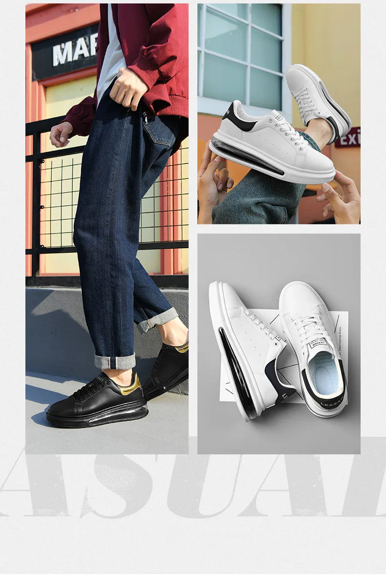 Luxury Men's Sneakers Casual Breathable Trainer Race Fashion Loafers Running Shoes for Male Tenis