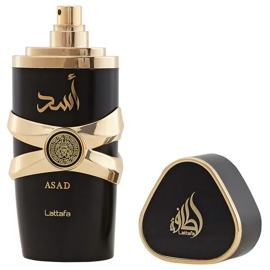 Lattafa Asad Eau de Parfum Spray 100ml Original Arab Perfumes Lasting Oriental Fragrance Pheromones Perfume Cologne for Men Gift