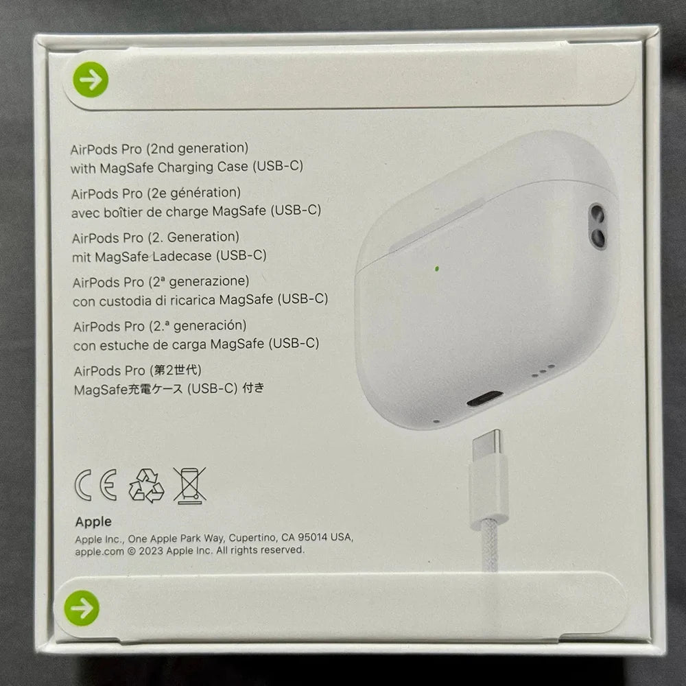 Type-C Cable Pro 2 Wireless Bluetooth Earbuds Active Noise Cancellation Gaming Handfree Headset With ANC