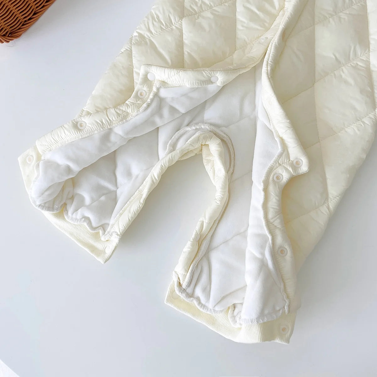 Sanlutoz Fashion Long Sleeve Baby Rompers Thicken Fleece Warm Winter Infants Clothing