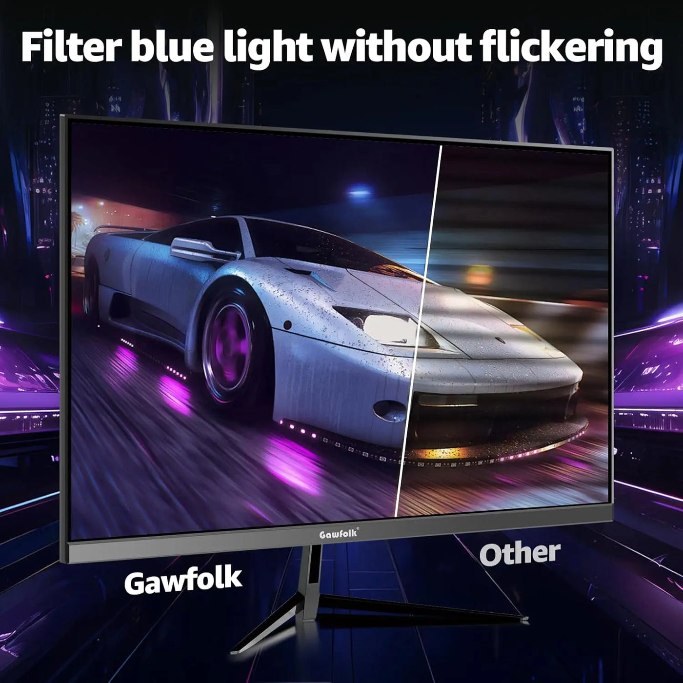 32 Inch Curved Gaming Monitor, 180Hz 1500R QHD (2560x1440) 2K Computer Monitor with FreeSync, DisplayPort, HDMI, Wall Mountable