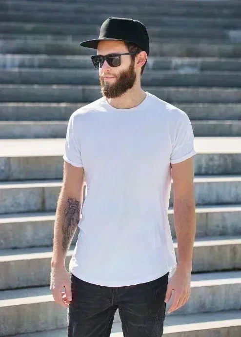 Men's Anime Letter Print T-shirt, Retro Street Fashion, Y2, Gothic Harajuku, Hip Hop, Casual Fashion for Couples Oversized Shirt