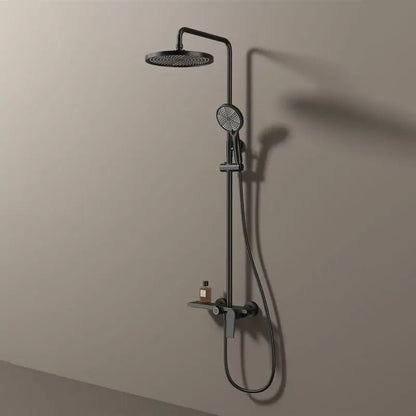 Golden Shower Set Bathroom Multi Function Spout Mixer With Shower Hand Hotel Apartment Bathtub Booster Shower Systems Set