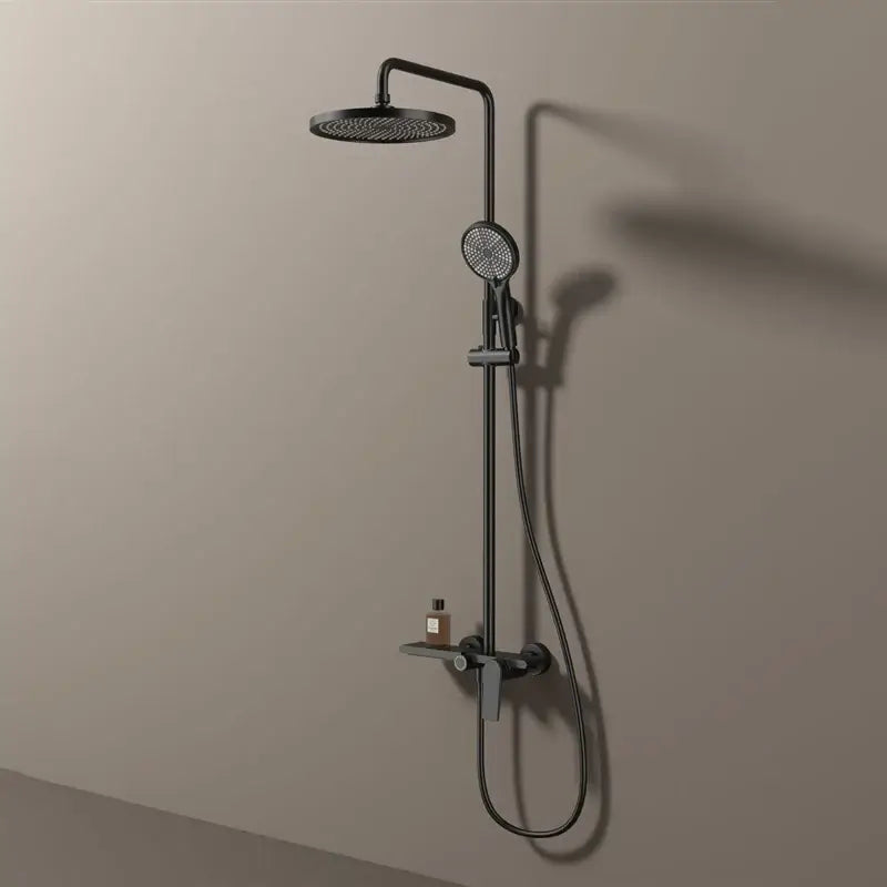 Golden Shower Set Bathroom Multi Function Spout Mixer With Shower Hand Hotel Apartment Bathtub Booster Shower Systems Set