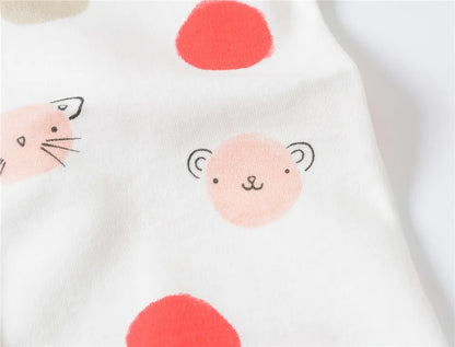 New Style Baby Girls Romper 3 Pcs/lot 0-12M Dot Design Lovely Girl Clothes Spring Autumn Long Sleeve Overalls Jumpsuit