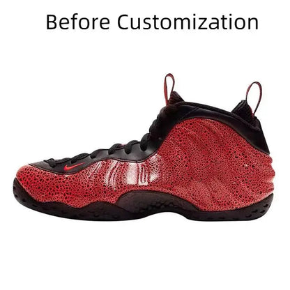 【Customize】Nike Foamposite One Vintage Basketball Shoes Men Sneakers shoes 314996-014