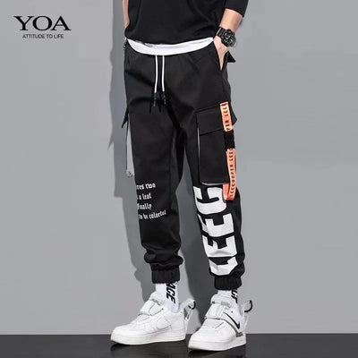 Multi Pocket Drawstring Cargo Pants, Men's Casual Cargo Pants For Summer Autumn Outdoor