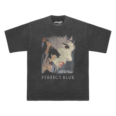 Perfect Blue T-Shirt Japanese Anime Satoshi Kon Paprika Millennium Actress Tokyo Godfathers Men's Women Short Sleeves Shirt