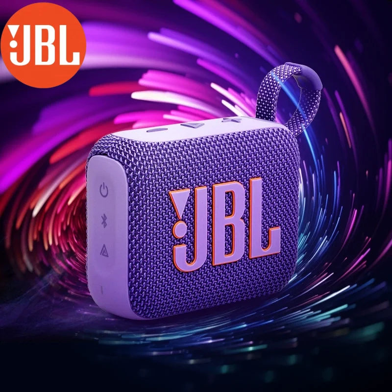 Original JBL GO 4 Wireless Bluetooth 5.3 Speaker Portable Waterproof Speaker Outdoor Speakers Sports Speake rSupport APP