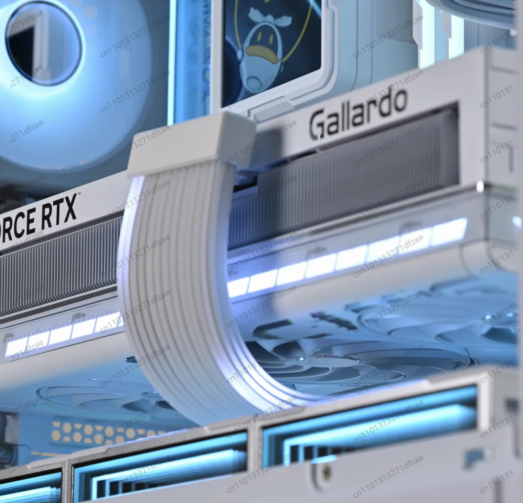 High-End Panoramic Gaming Desktop PC AMD R7 9800X3D RTX 5090 5080 5070 32GB DDR5 2TB NVMe M.2 SSD Win 10