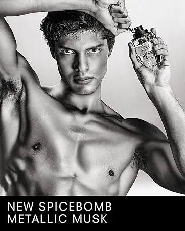 Viktor&Rolf - Spicebomb Extreme Eau De Parfum-Woody & Spice - Cologne for Men - with Notes of Amber & Vanilla Valentine Perfume