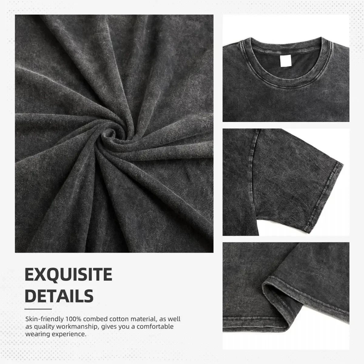 Silent Hill Washed T Shirt Streetwear Hip Hop Vintage T-Shirts Horror Movie Game Tees Tops Men Women Cotton Harajuku Printed