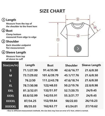 Men's Anime Letter Print T-shirt, Retro Street Fashion, Y2, Gothic Harajuku, Hip Hop, Casual Fashion for Couples Oversized Shirt