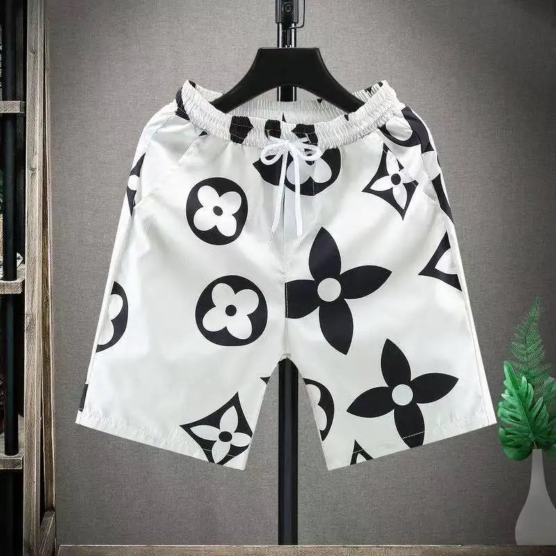 2025 Summer Hot-selling New Fashion Trend 3D Printed Men's Shorts Outdoor Casual Street Breathable Quick-drying Shorts