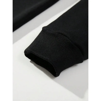 2025 new  Men's Hooded Sweater, Plus Velvet To Keep Warm, Sports Hoodie With Pocket, Suitable For Spring And Autumn Wear