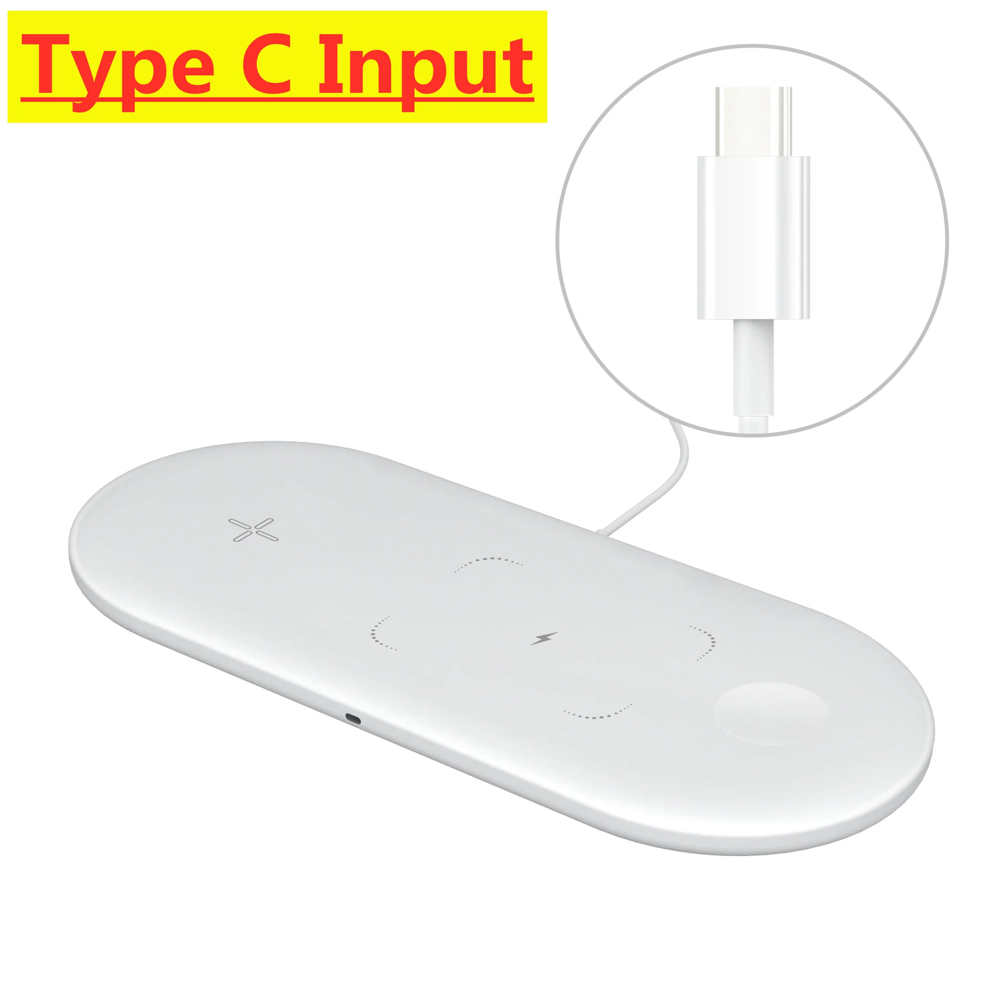 300W 3 In 1 Wireless Charger Stand Pad Super Fast Charging Dock Station for Apple Devices iPhone 16 15 14 13 iWatch 1-9 Airpods