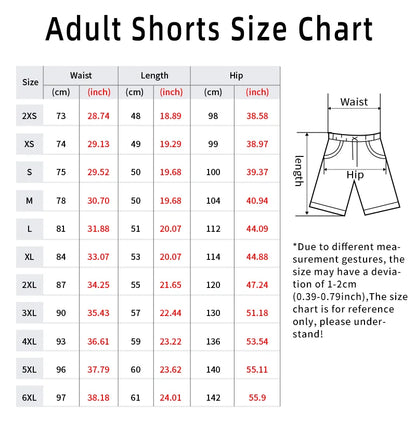 2025 Summer New American Flower Printed Men Women Board Shorts Quick Dry Beach Swiming Shorts Hip Hop Short Pants Beach Clothes